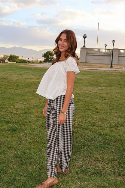 Sweet Caroline Ruffle Blouse