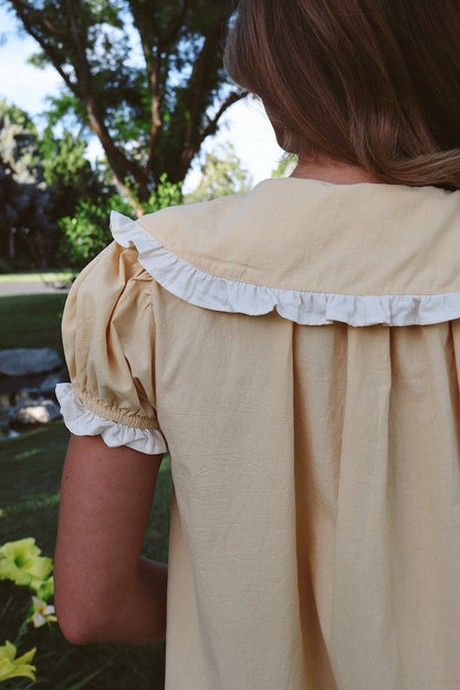 Whimsy Dress in Honey