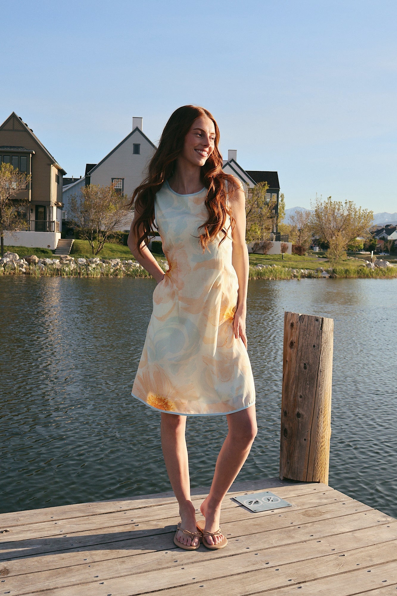 Goldie Floral Sundress