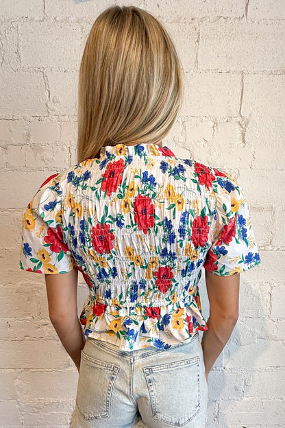 Elowyn Bloom Ruffle Blouse