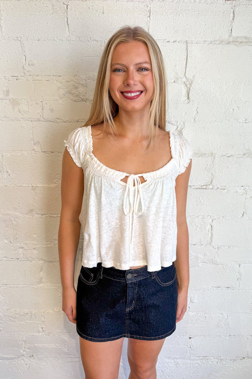 Emerly Denim Skort