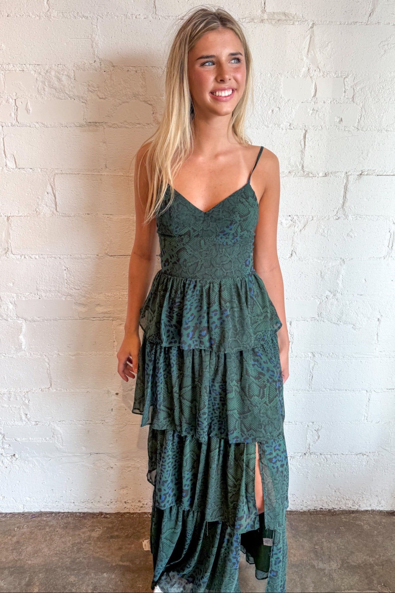 Evergreen Glow Dress