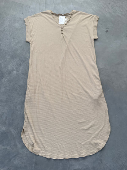 FINAL SALE - FLAWED Shae Ribbed Tee Dress - Large