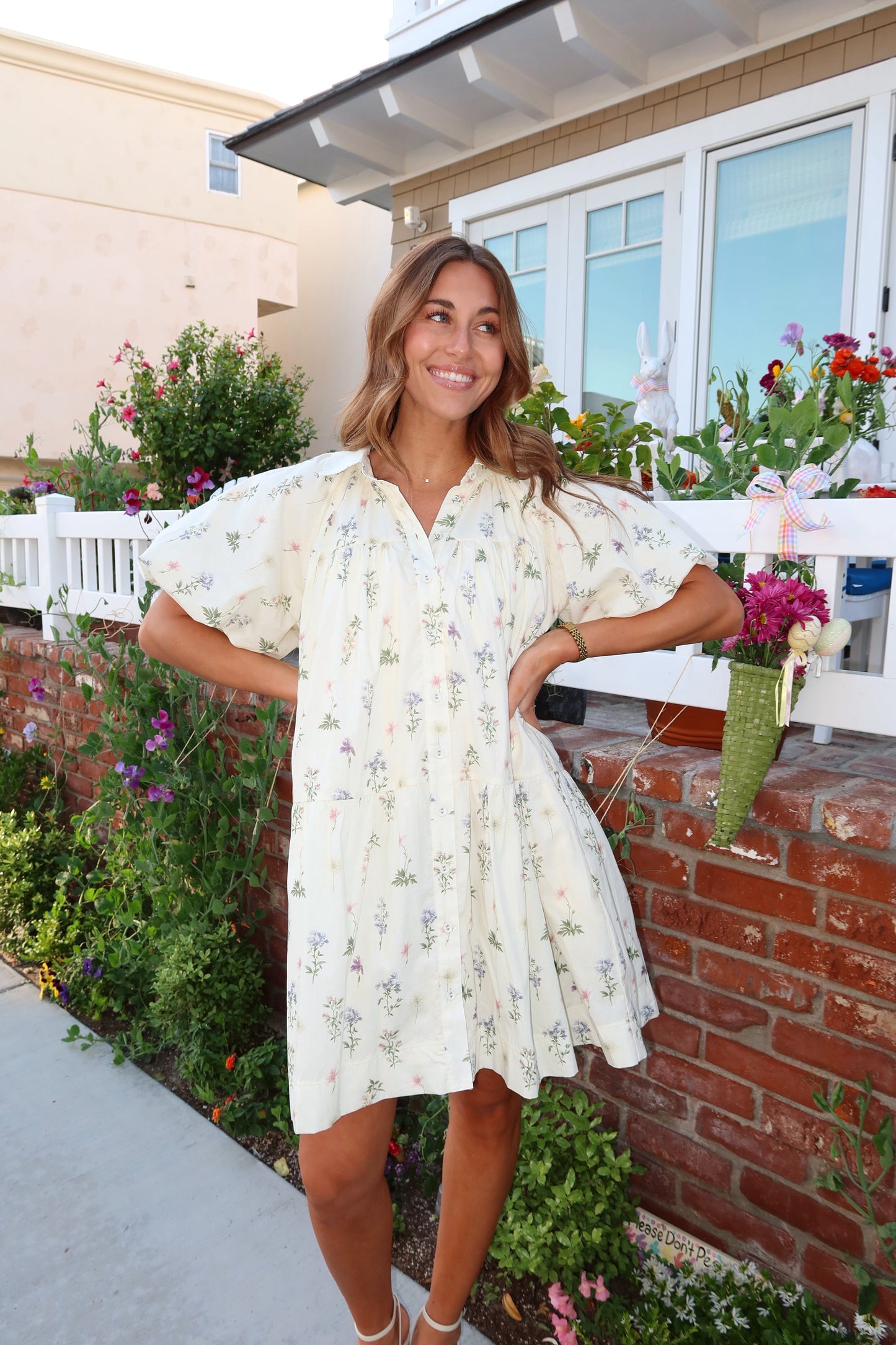 Garden Party Floral Dress