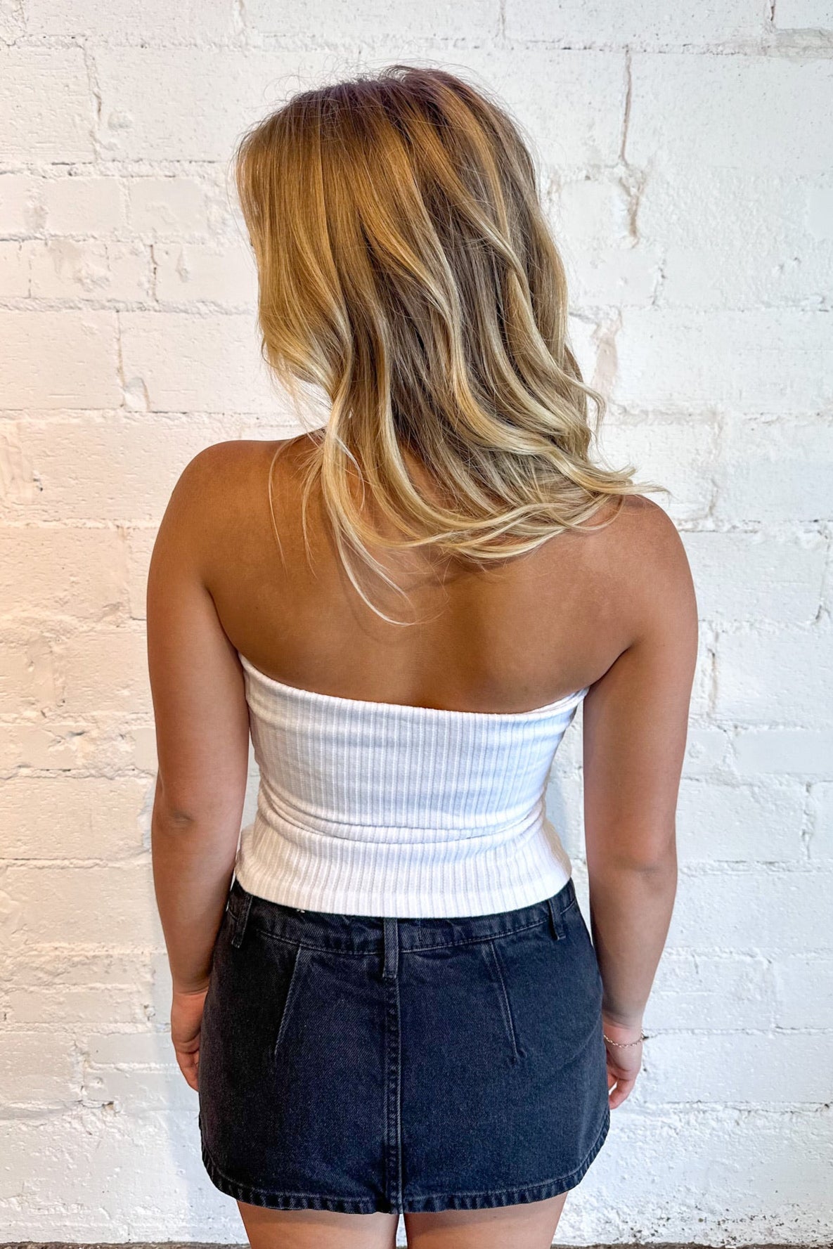 Foldover Tube Top