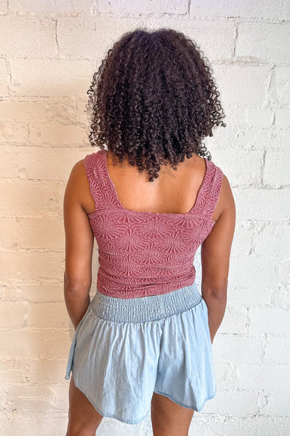 Free People Dreamy Mulberry Love Letter Cami