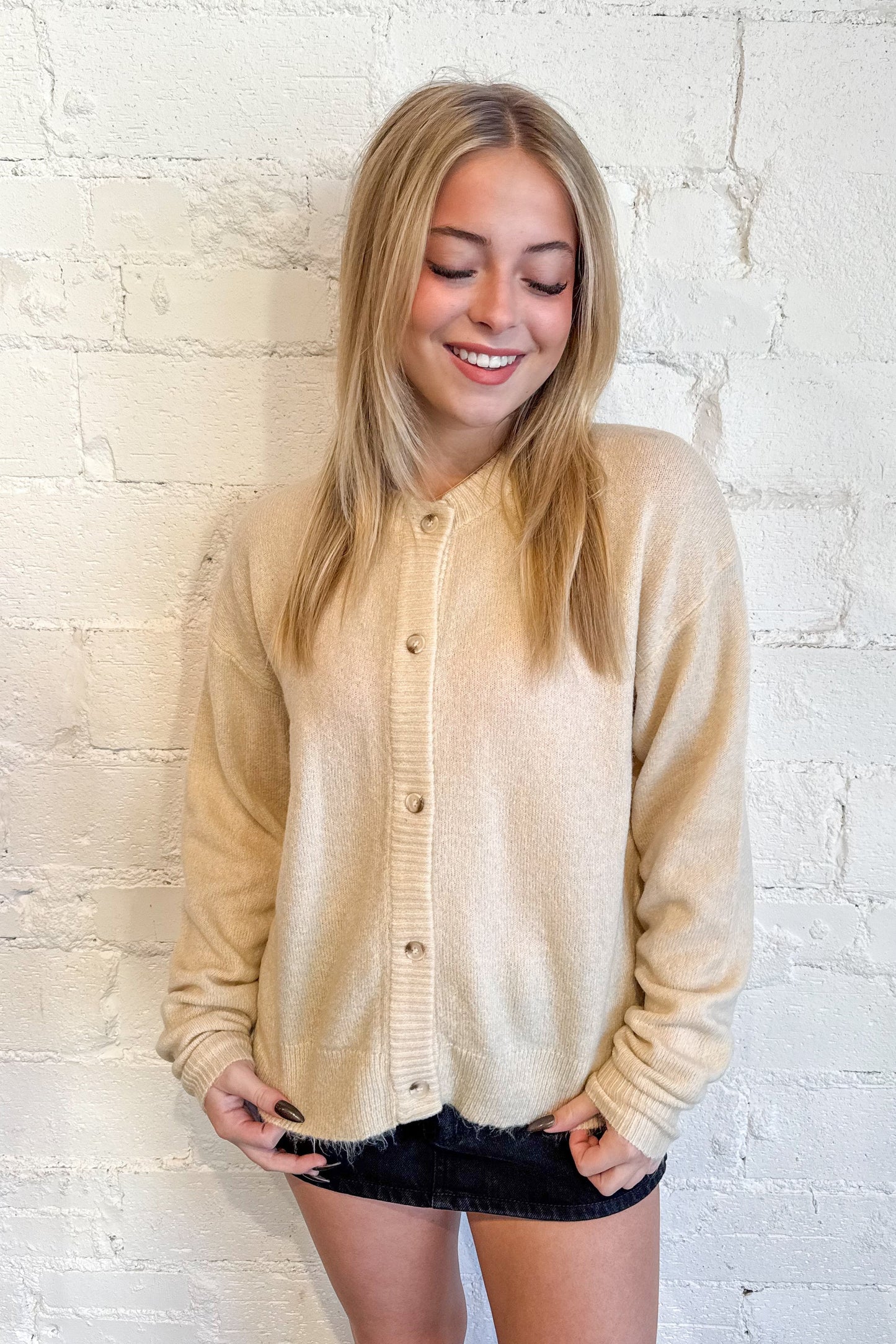 Gillian Oversized Knit Cardigan