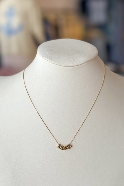 Gold Mama Necklace