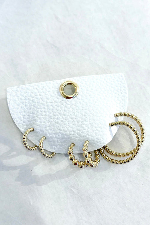 Fun Gold Hoop Set