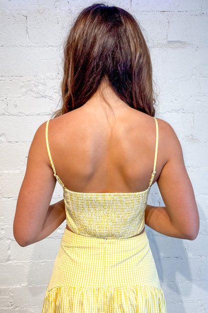 Gracie Gingham Top