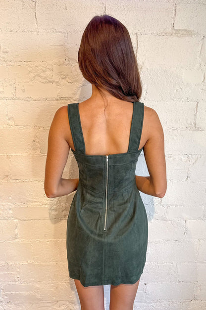 Becca Suede Mini Dress