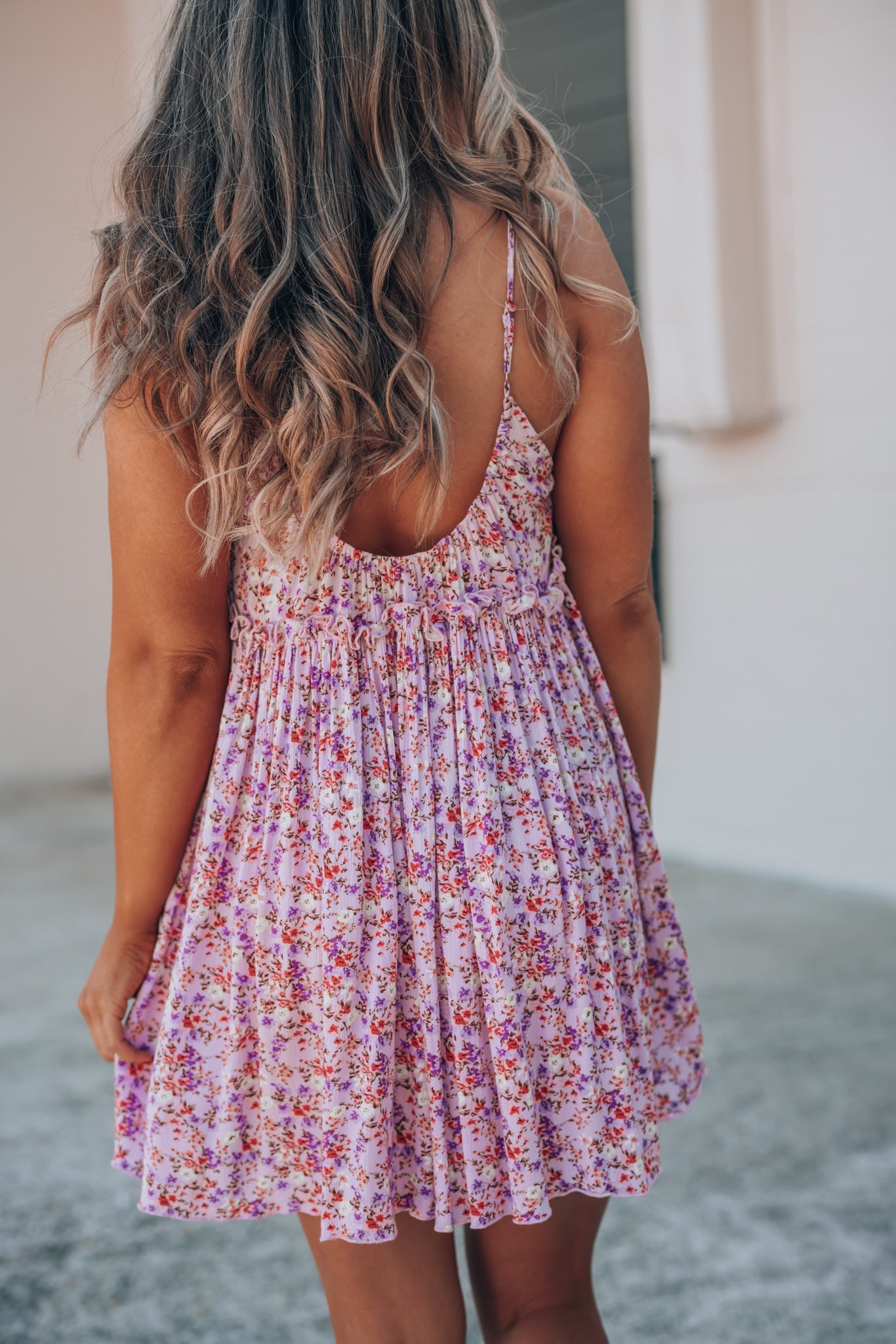 Fancy Me Floral Mini Dress FINAL SALE