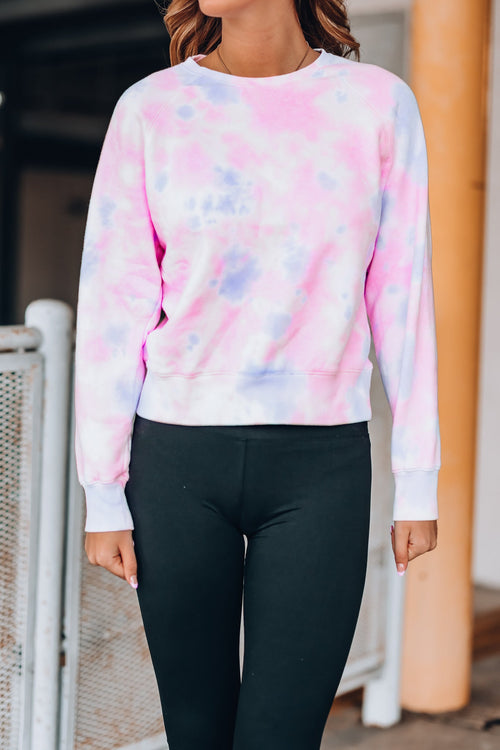 Love Buzz Tie Dye Top (Pink) FINAL SALE