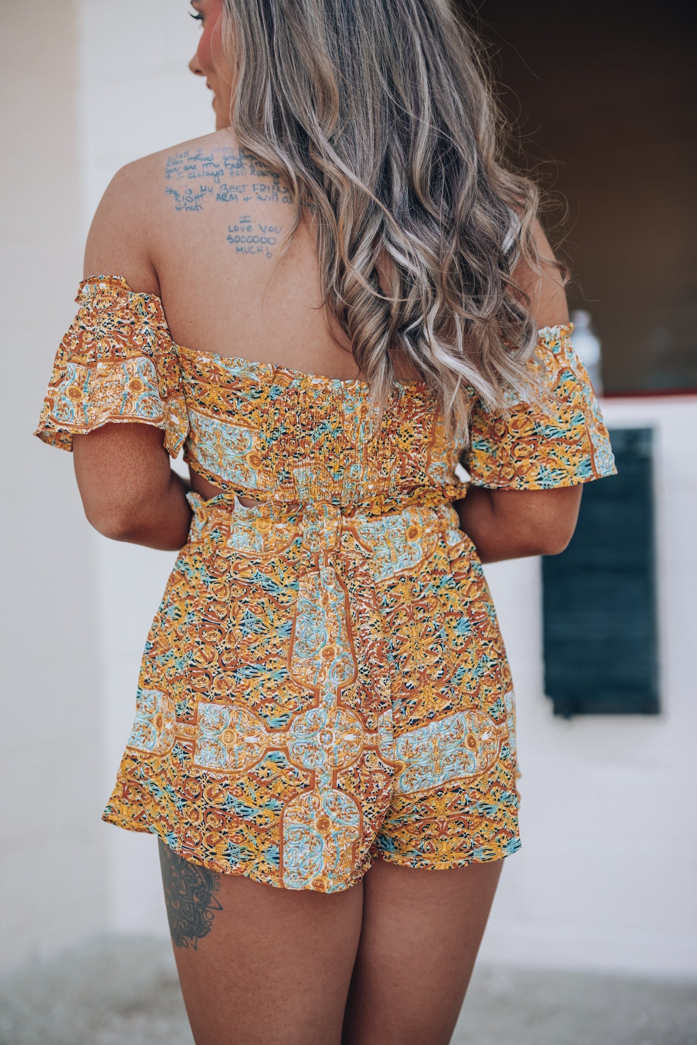 Run Wild Short Set (Yellow) FINAL SALE