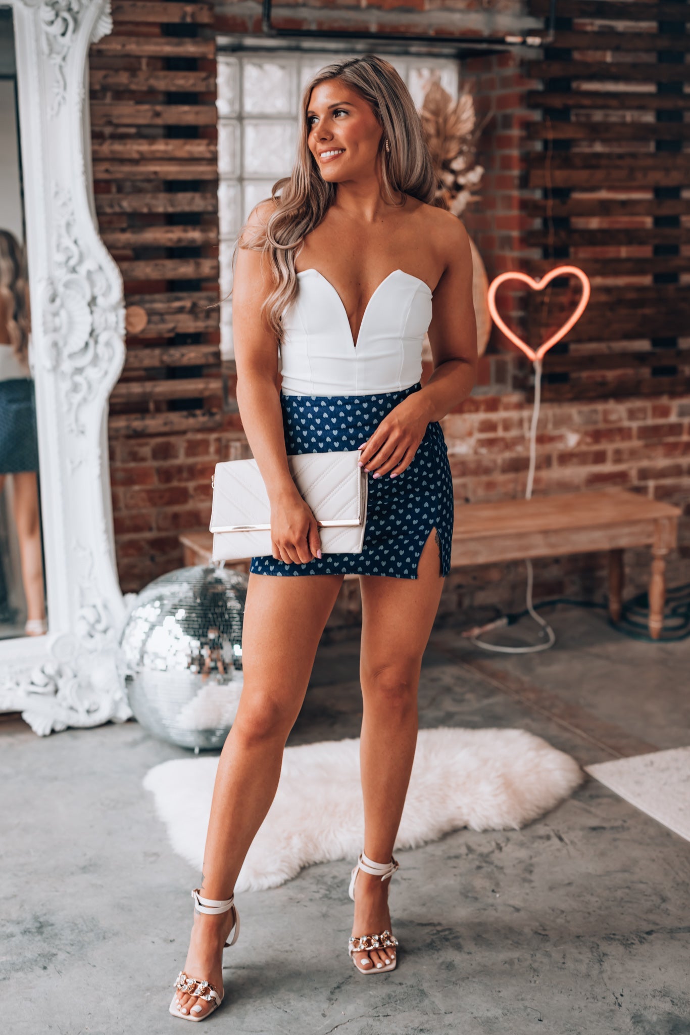 Tell Me You Love Me Skirt FINAL SALE