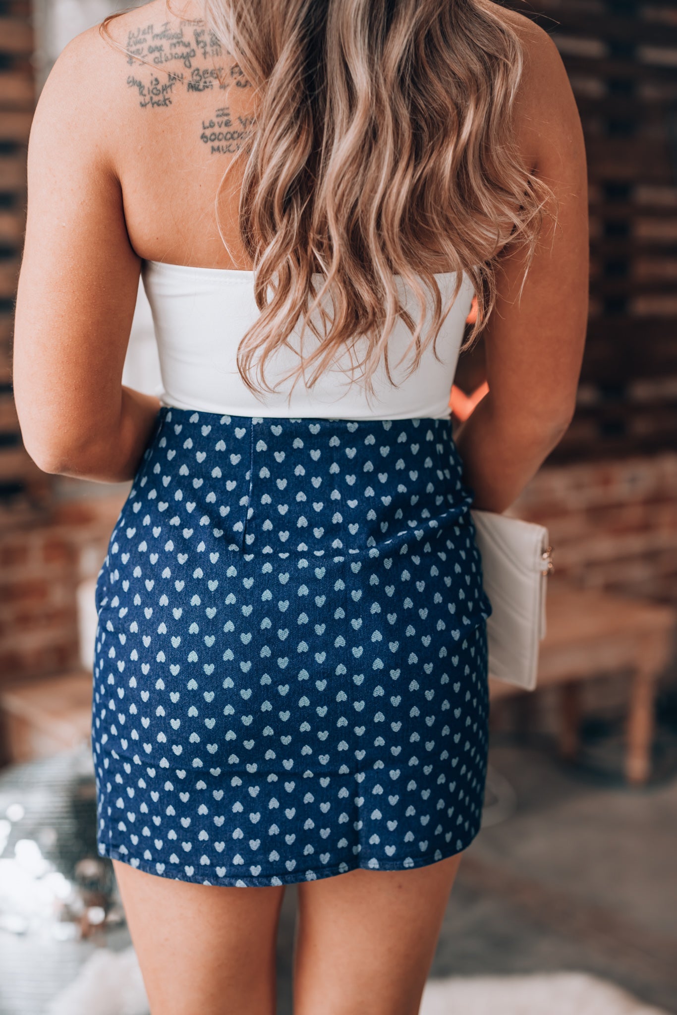 Tell Me You Love Me Skirt FINAL SALE