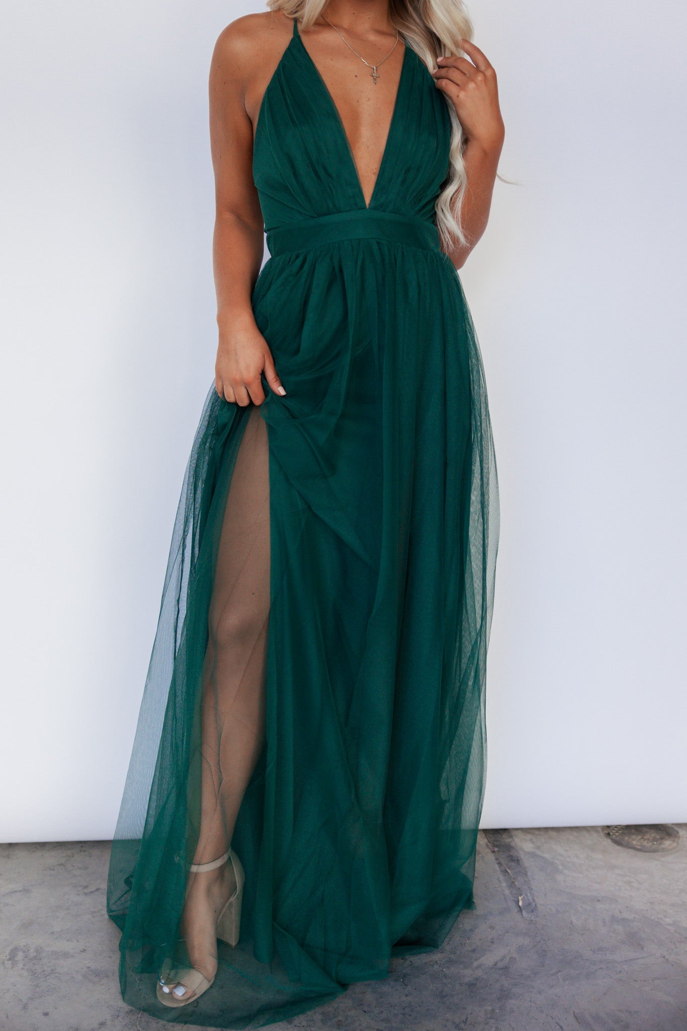 Love Spell Gown (Hunter Green)