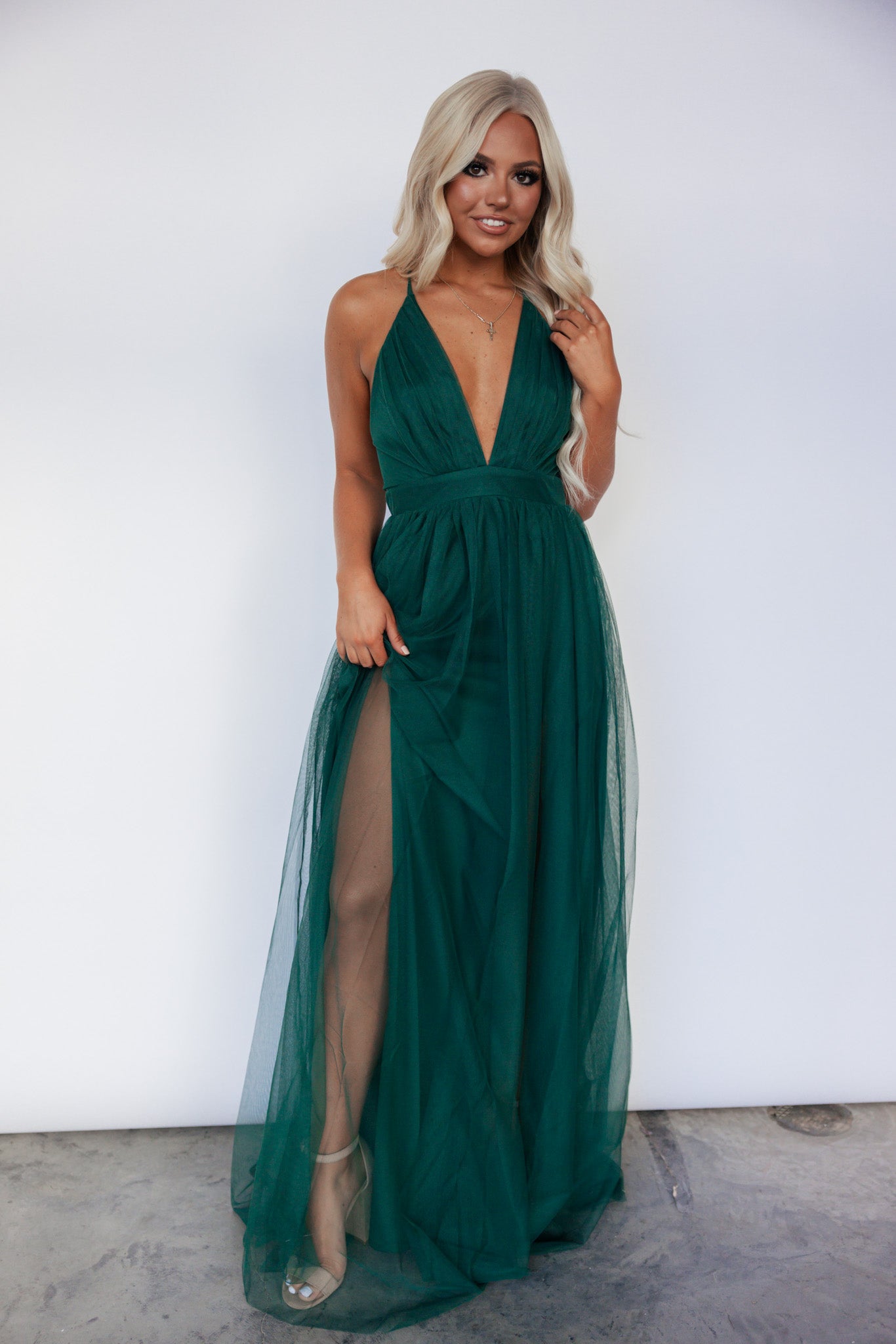 Love Spell Gown (Hunter Green)