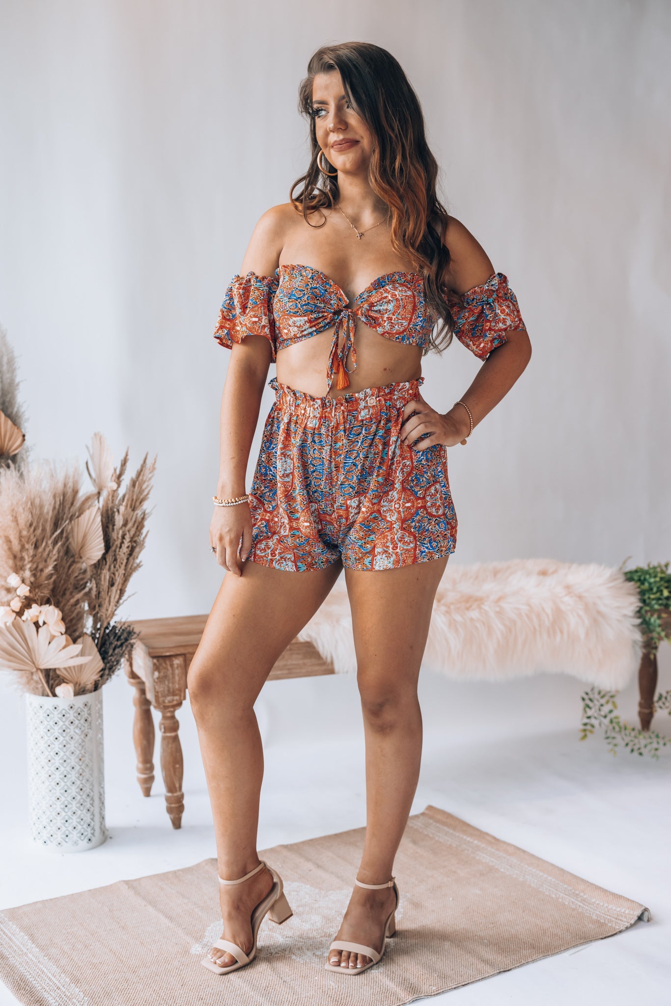 Run Wild Short Set (Red) FINAL SALE