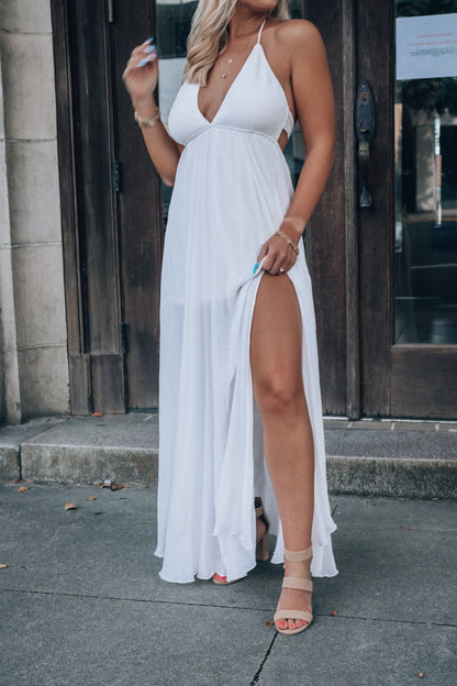 Lina Smocked Maxi Dress FINAL SALE