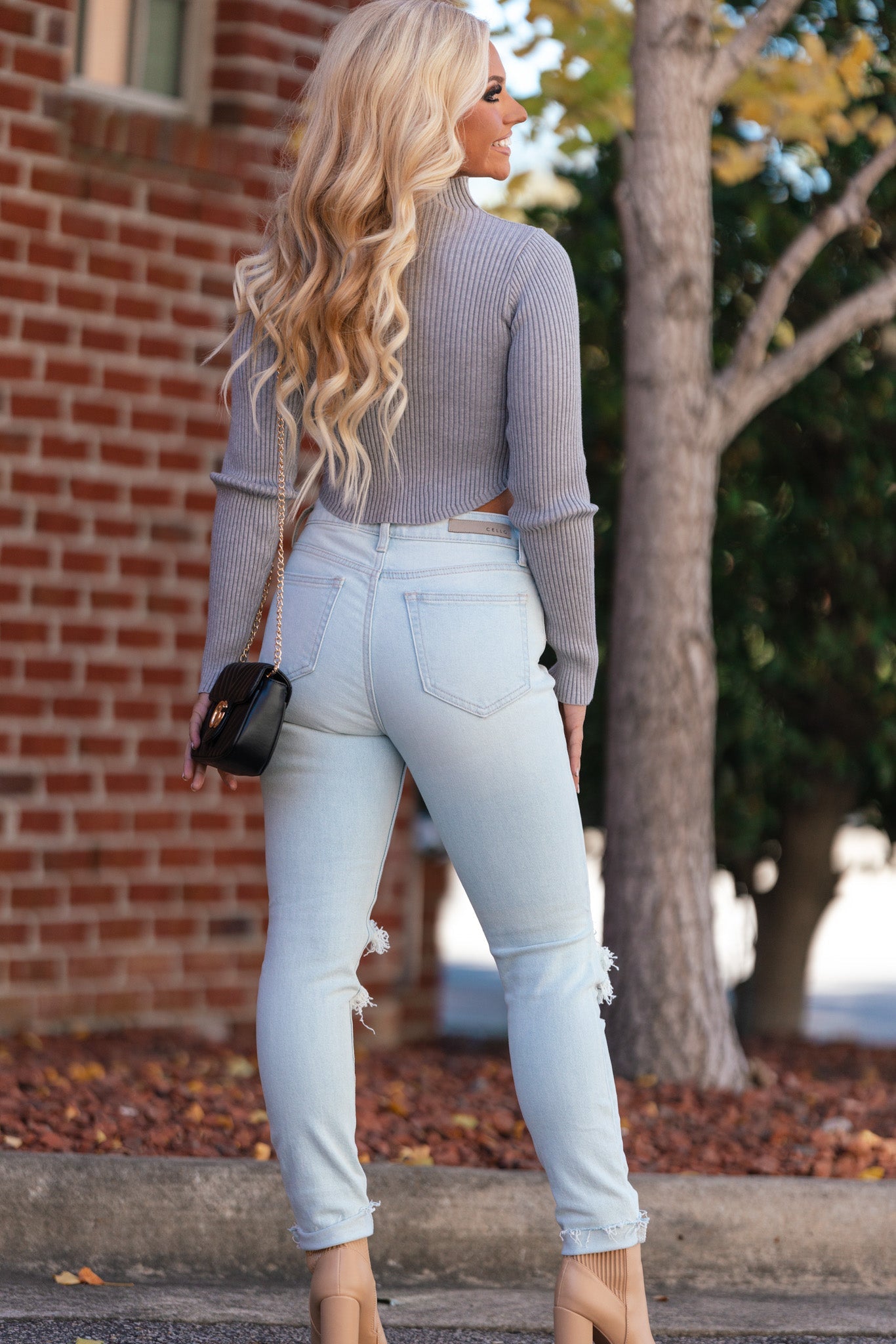 Parkview Distressed Jeans (Light Wash) FINAL SALE