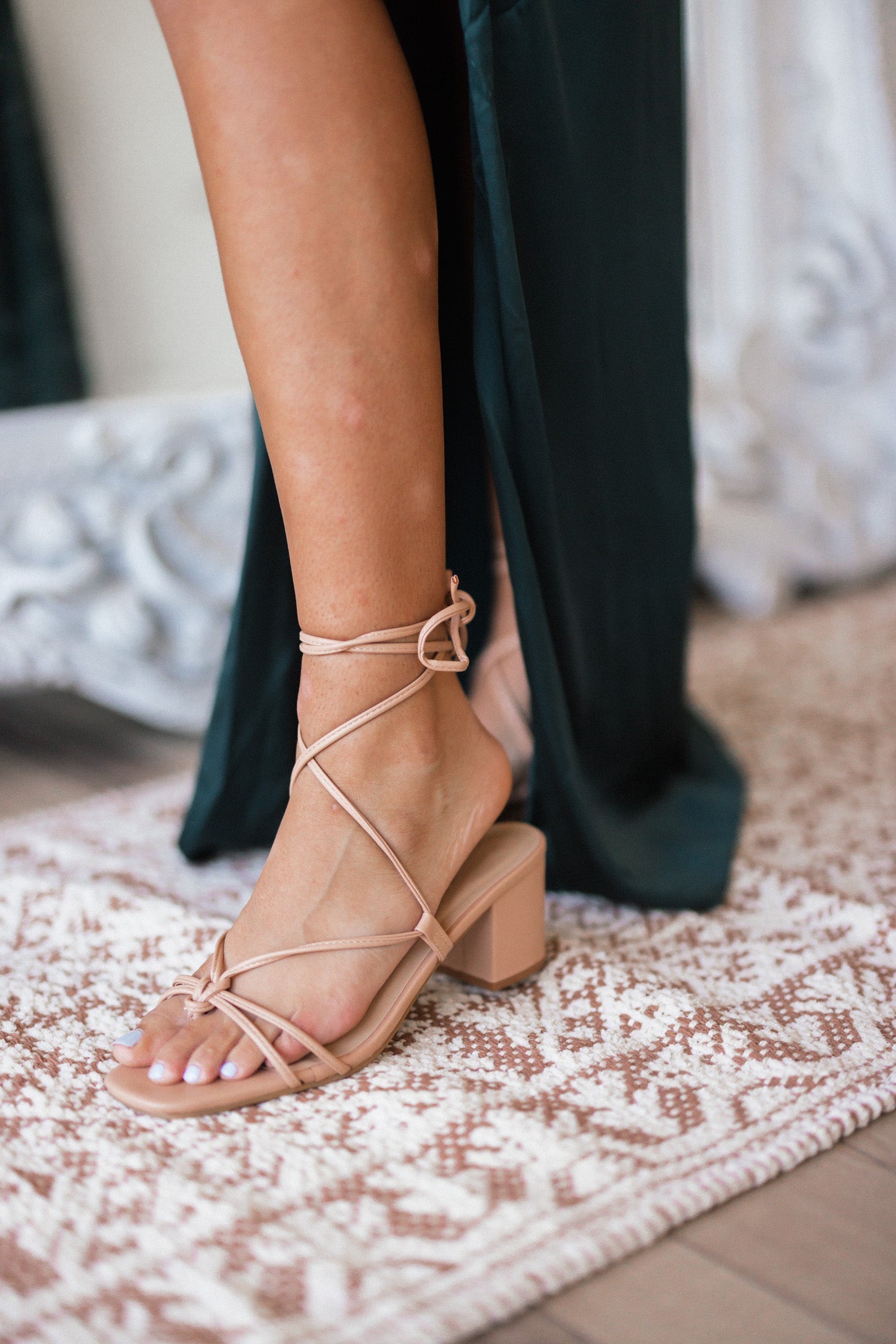 Save The Date Heels (Nude) FINAL SALE