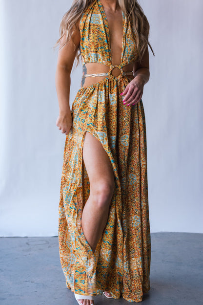 Virgin Islands Maxi Dress (Sunset) FINAL SALE