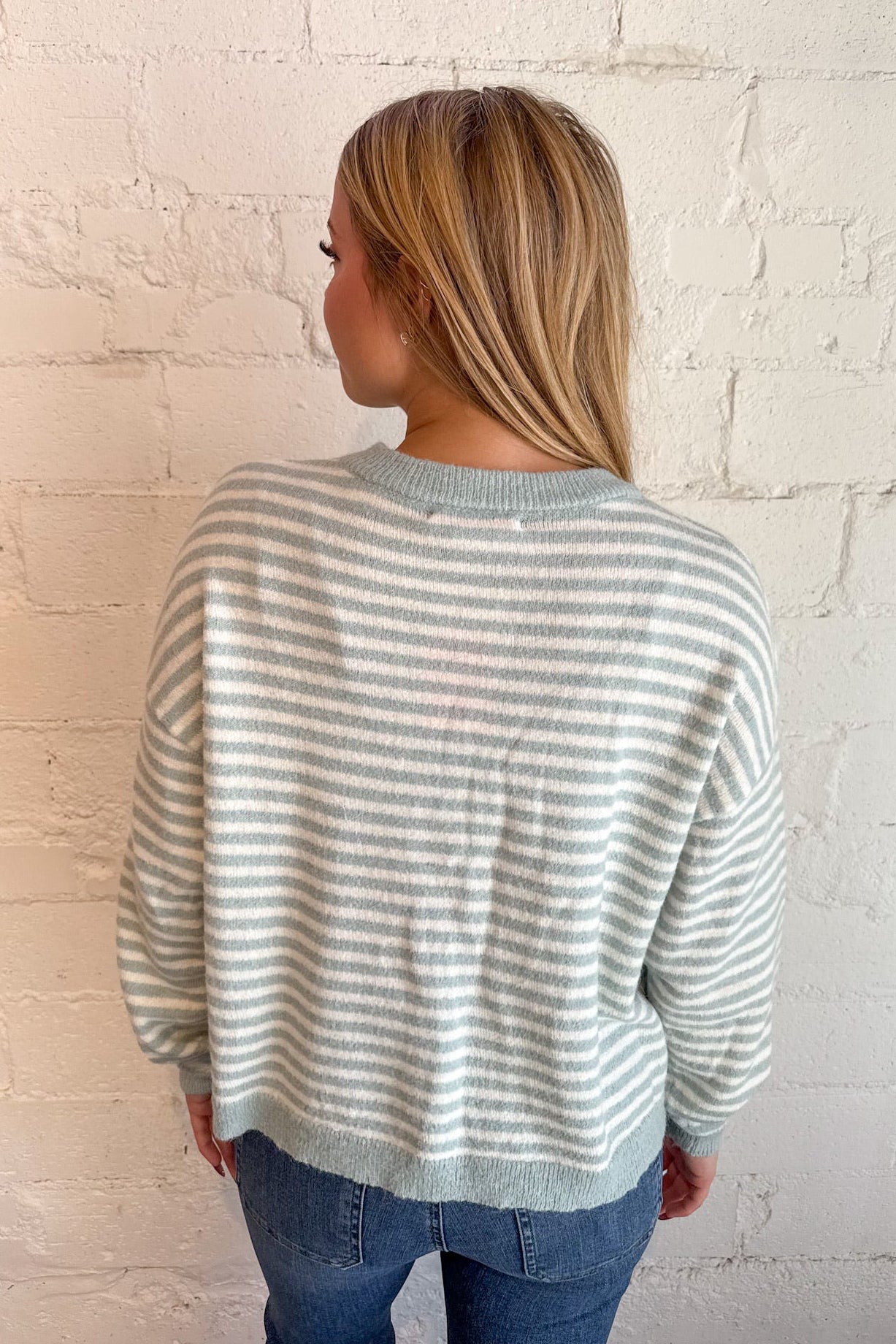 Haley Stripe Knit Top