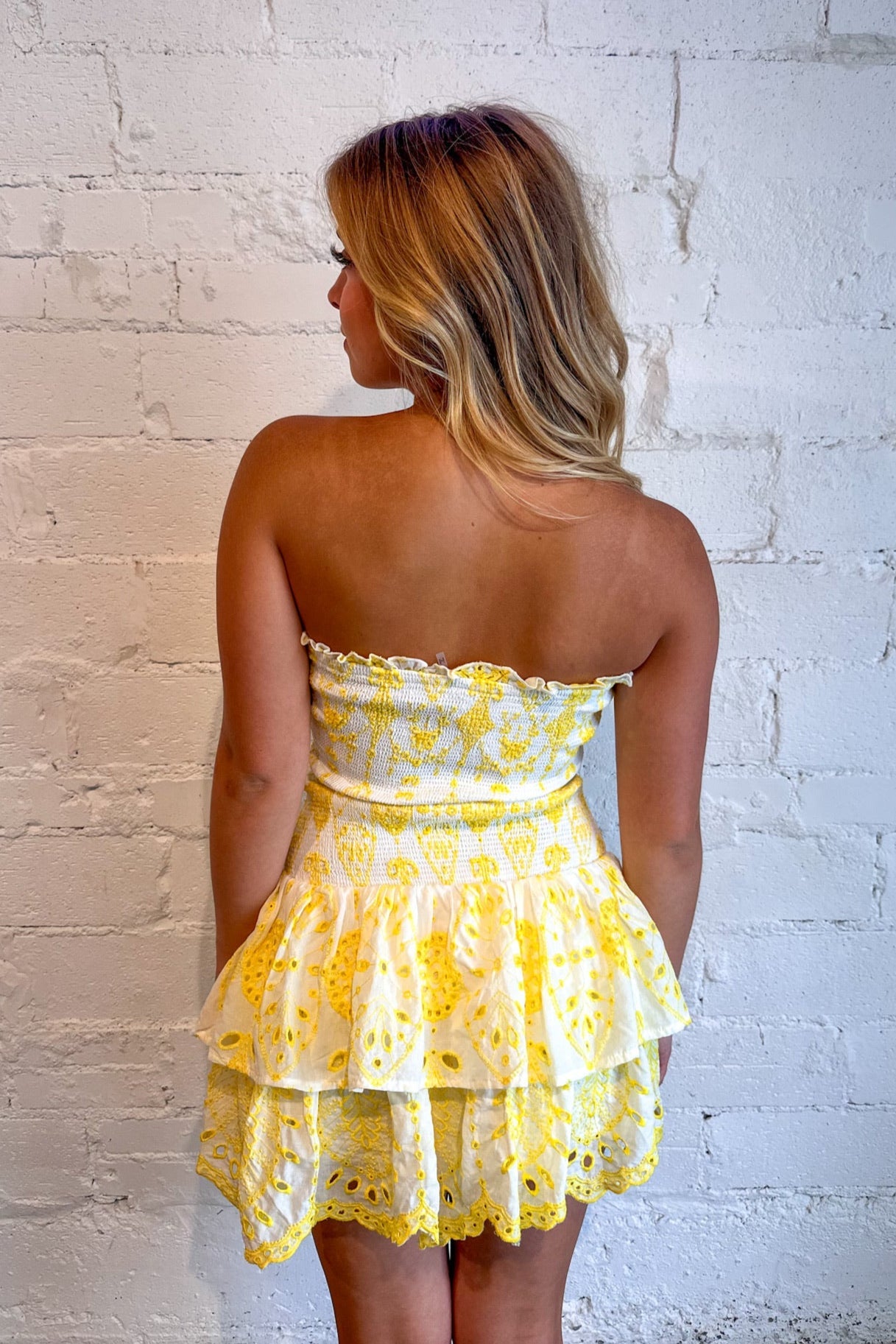 Honeycomb Glow Dress