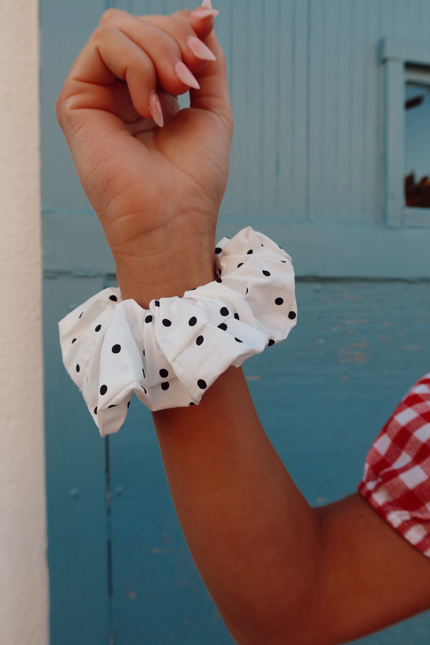 FINAL SALE - Polly Dot Scrunchie