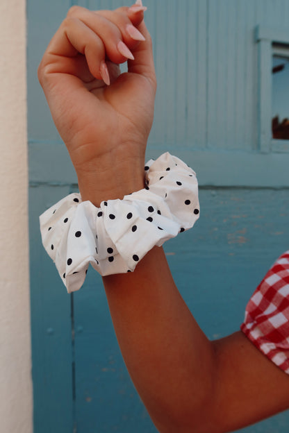 FINAL SALE - Polly Dot Scrunchie