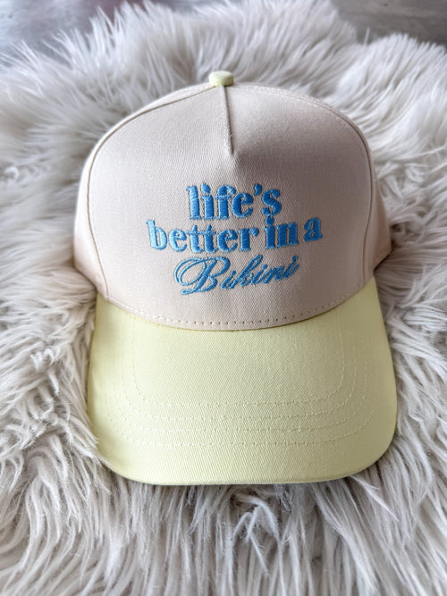 Life's Better in a Bikini Hat