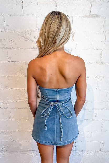 Indy Denim Mini Dress
