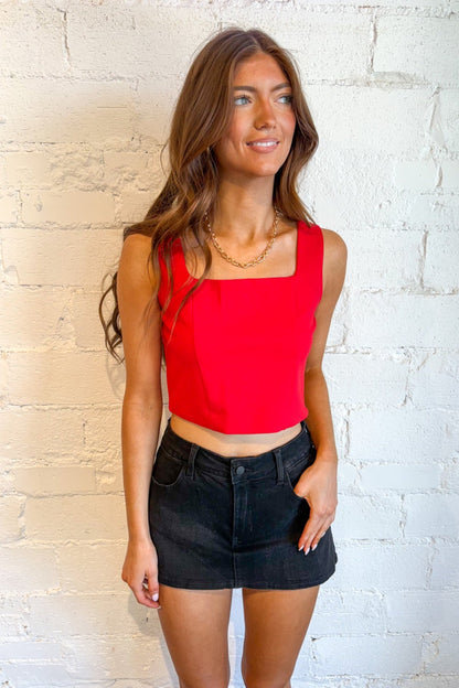 Isabella Square Neck Top