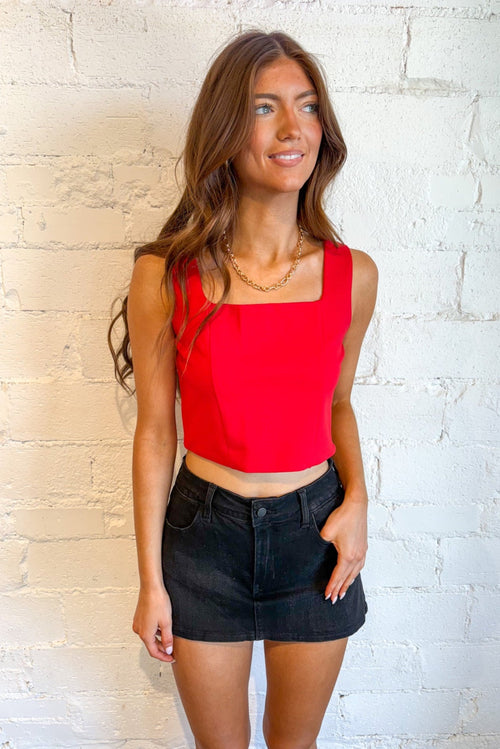 Isabella Square Neck Top