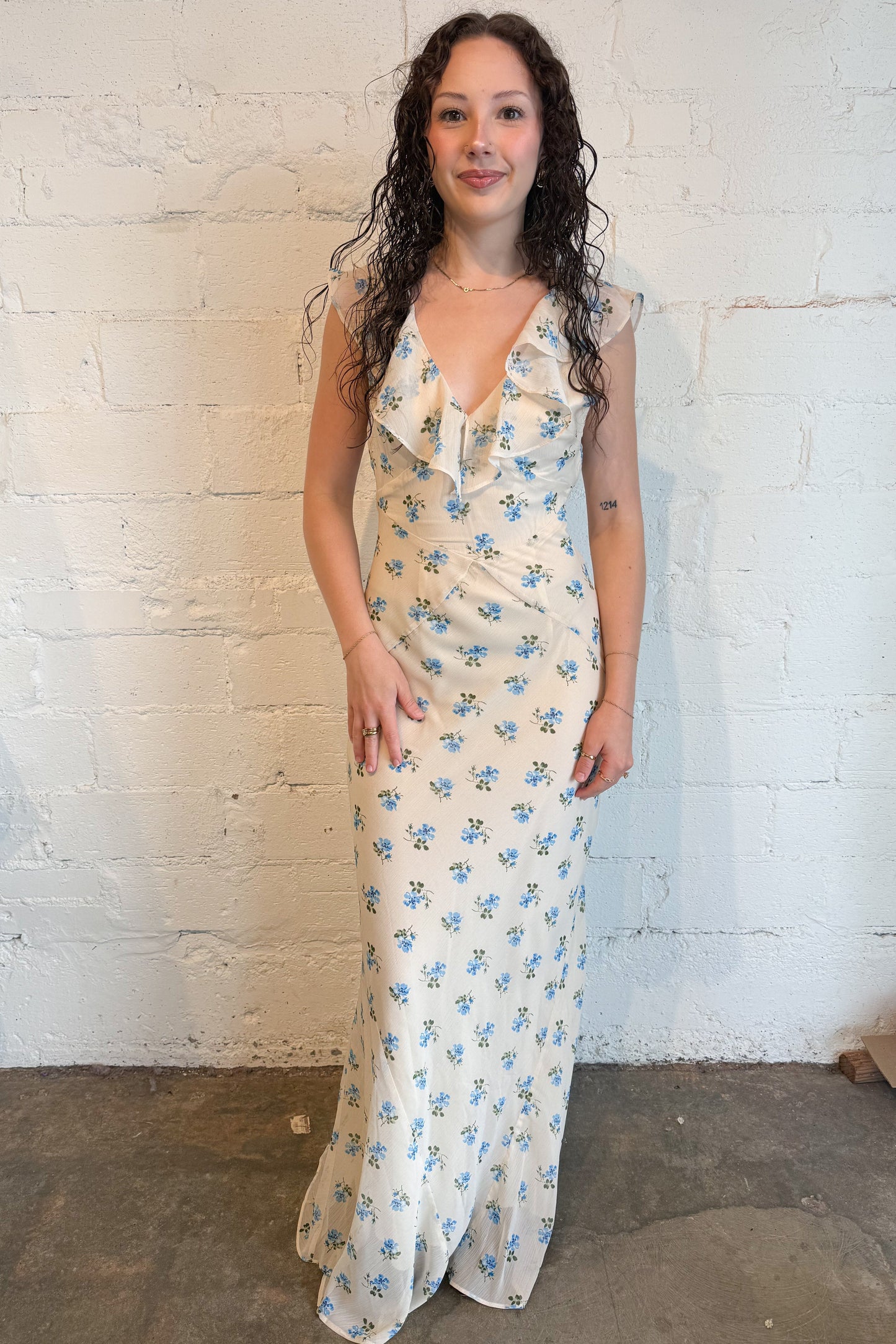 Ivory Bloom Dress