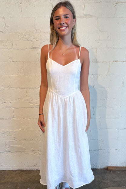 Jodi Linen Maxi Dress