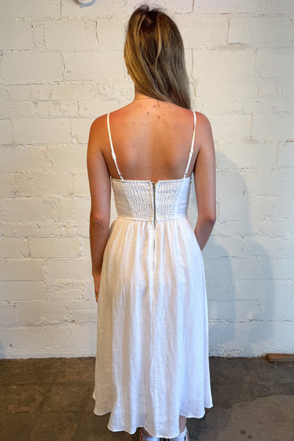 Jodi Linen Maxi Dress