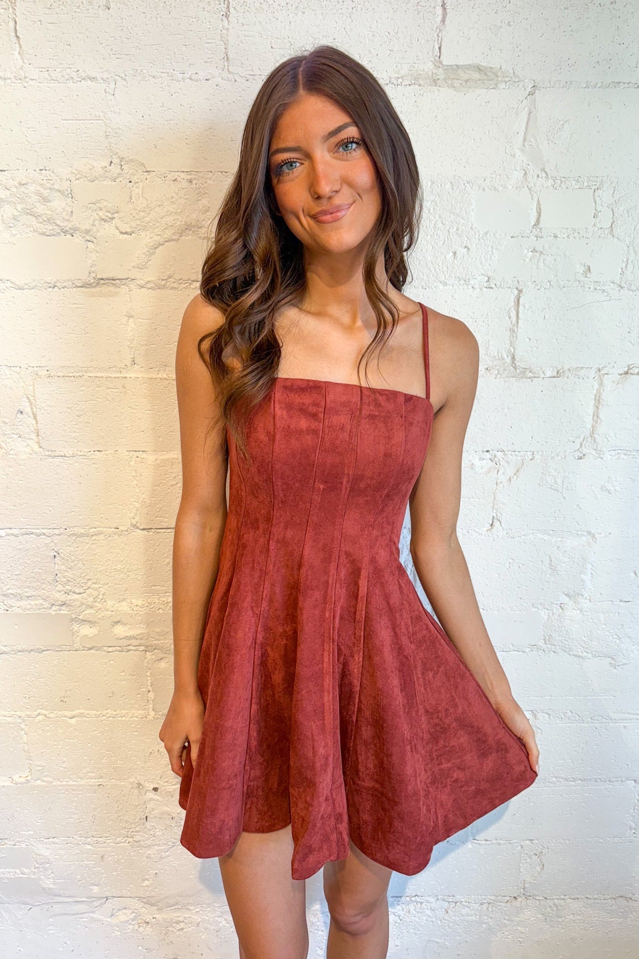 Litzy Suede Dress