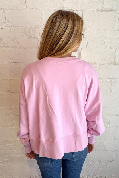 Long Sleeve Round Neck Sweatshirt