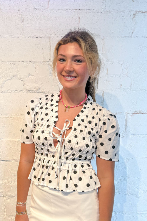 Mal Polka Dot Top