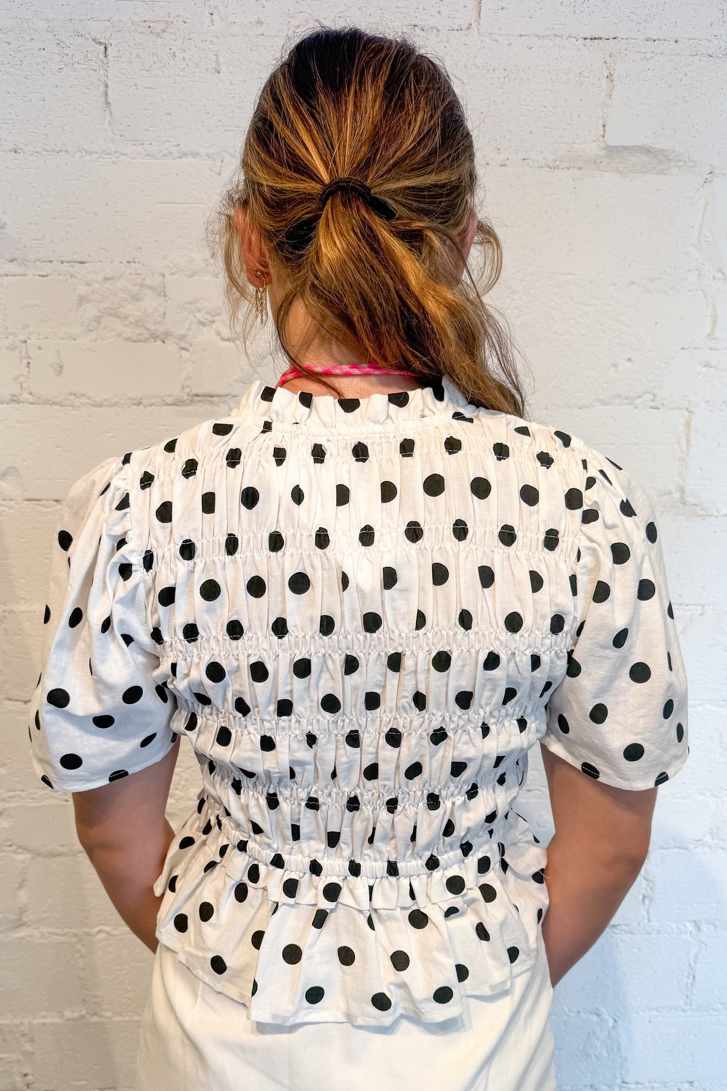 Mal Polka Dot Top
