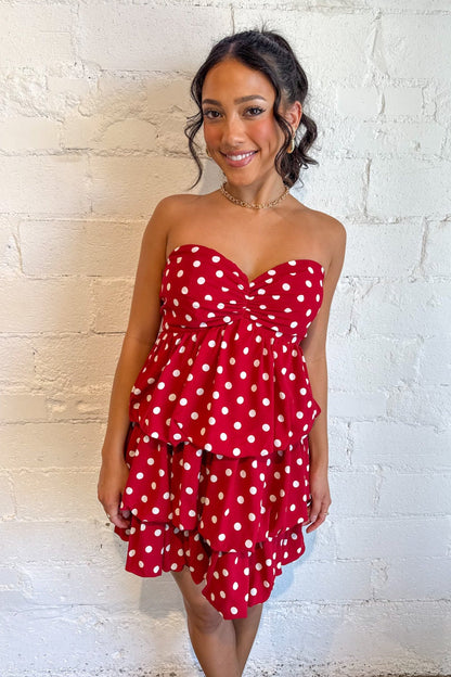 Marlowe Polka Dot Dress