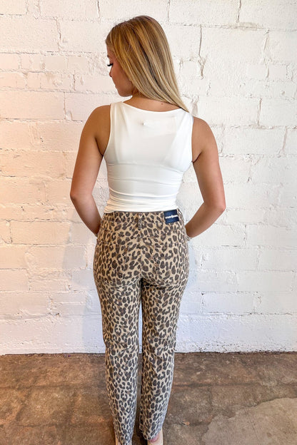 Mavi New York Leopard Denim