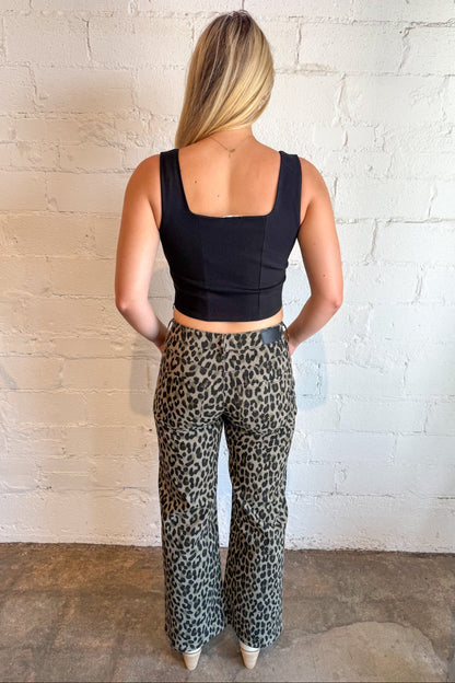 Mavi Sabrina Green Leo Denim Jeans