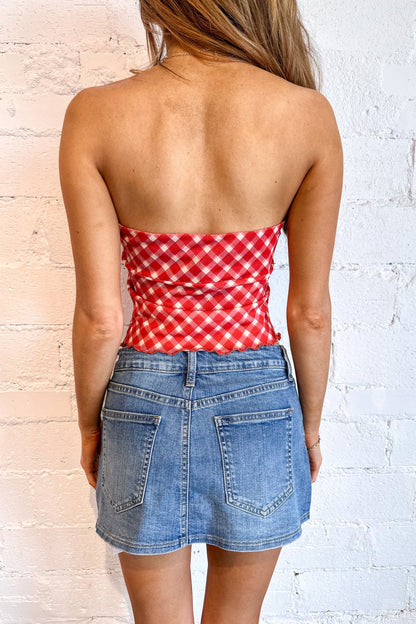Mia Denim Skort