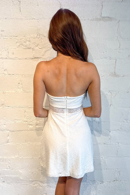 Mila Lace Tube Dress