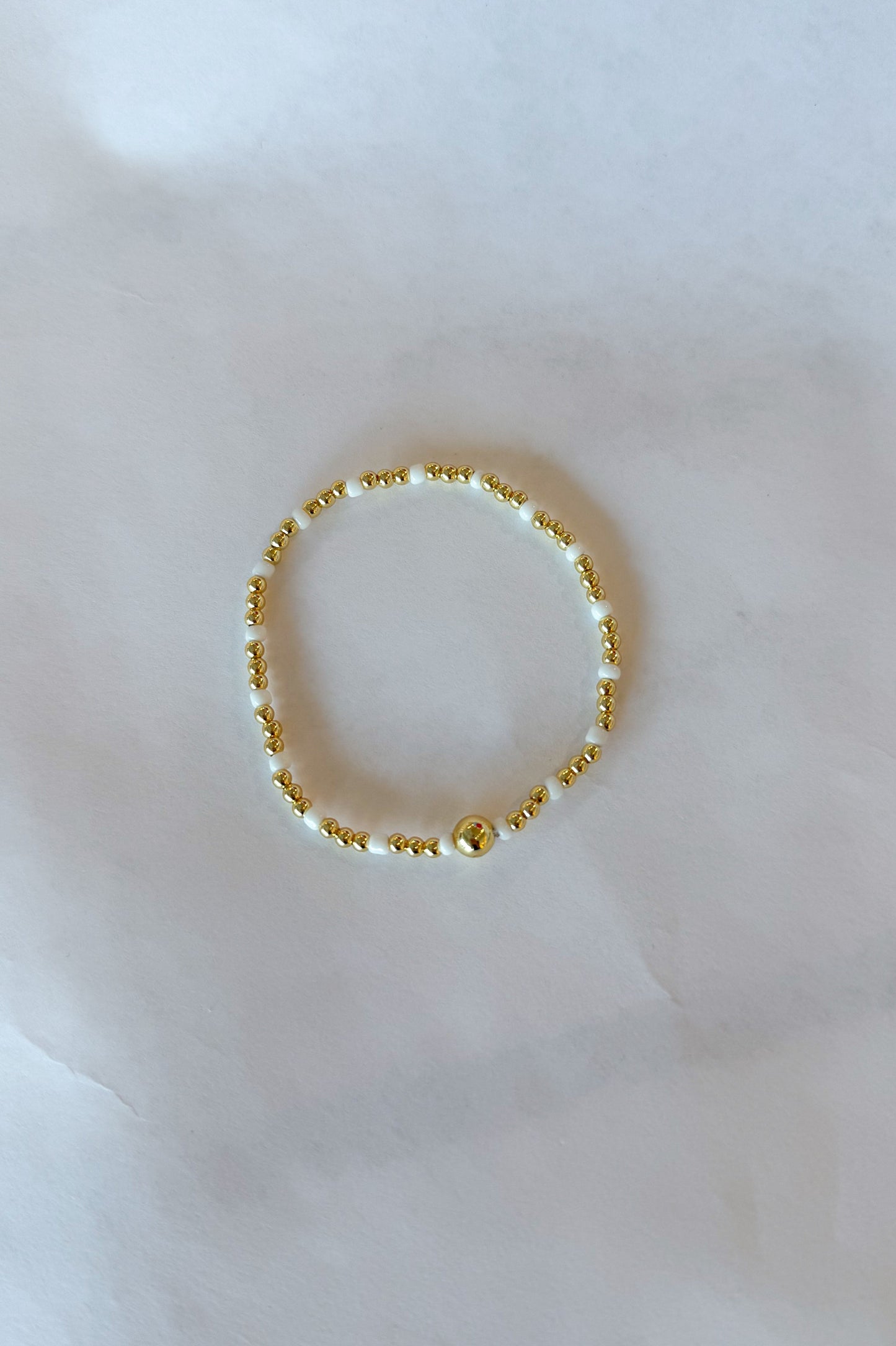 Mini Beaded Stainless Steel Bracelet