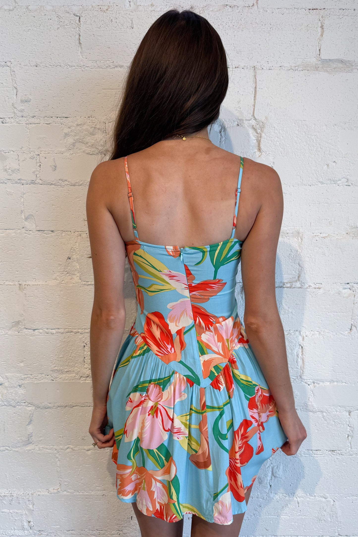 Nikki Floral Mini Dress
