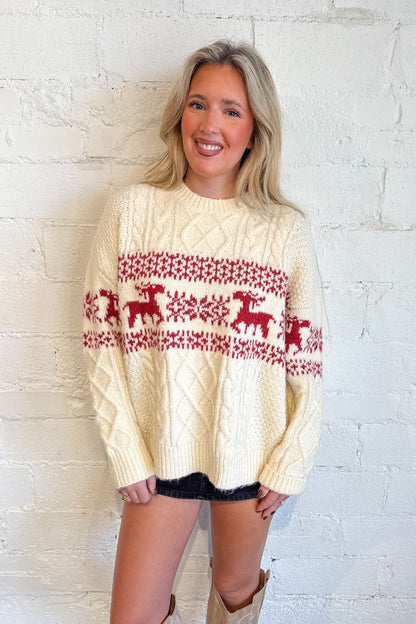 Nordic Holiday Sweater